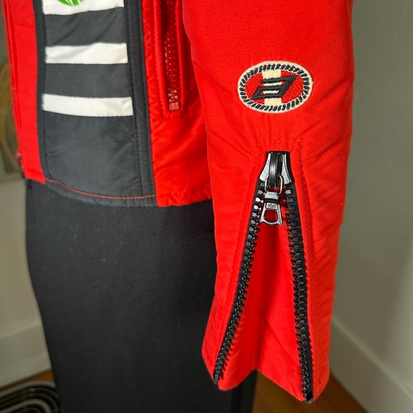 Women’s Anba of Austria Vintage Snow Ski Jacket w/ Flower Detail Made In Austria - Picture 14 of 14